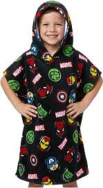 Marvel Spiderman Badetuch Poncho Badeponcho Kinder 