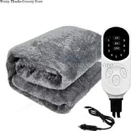 Maschinenwaschbare Auto-Heizdecke aus Flanell,