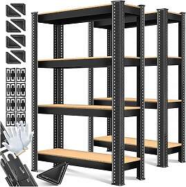 MASKO® 2er-Set Lagerregal Schwerlastregal,