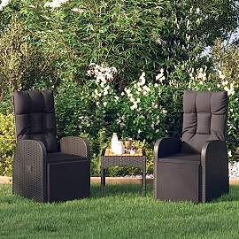 Massbinet Gartensessel mit Kissen 2 STK.