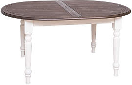 Massiver Esstisch (160/200cm) zum Ausziehen shabby 