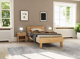 Massivholzbett HOME AFFAIRE "Chavot II", 
