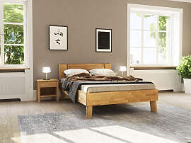 Massivholzbett HOME AFFAIRE "Chavot II", 