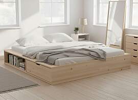 Massivholzbett OTTO HOME "Erno, Stauraumbett