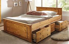 Massivholzbett OTTO HOME "Hugo, FSC