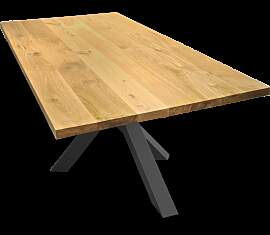 Massivholztisch gerade Kante 180cm x 85cm180x85cm