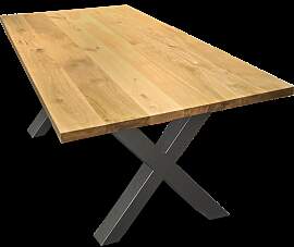 Massivholztisch gerade Kante 300cm x 100