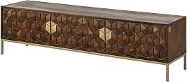 MASSIVMOEBEL24.DE | Diamond TV-Board im Art déco