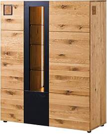 MASSIVMOEBEL24.DE | KITZBÜHEL Highboard Wildeiche 
