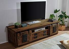 MASSIVMOEBEL24.DE | Railway TV-Board 180x55x50