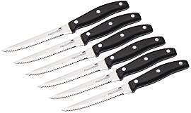 MasterClass 6 Deluxe Steakmesser, Edelstahl mit