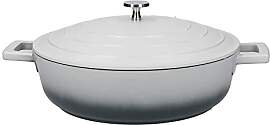 MasterClass Flacher Schmortopf mit Deckel, 4 l/28