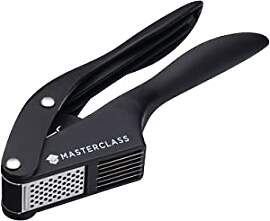 MasterClass Knoblauchpresse und -schneider, schwarz