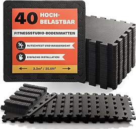 MATANA Bodenschutzmatte Fitness - Puzzle
