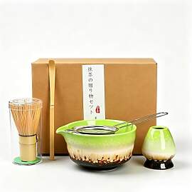 Matcha Set 5-teilig für Japanische Teezeremonie
