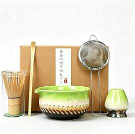 Matcha Set 5-teilig für Japanische Teezeremonie