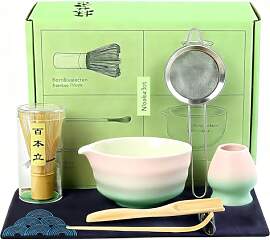 Matcha Set - 8 Stück Matcha Besen Tea Set,