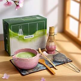 Matcha Set, 8-teiliges Matcha-Teeset mit