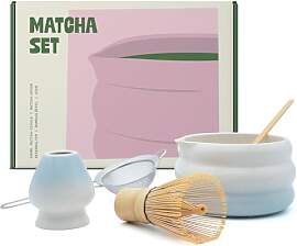 Matcha Set aus Keramik | inkl. Matcha-Schale,