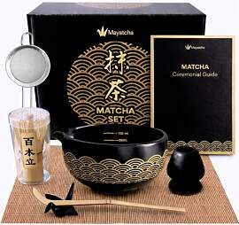 Matcha Set Japanisch, Matcha Besen Set 8-teilig