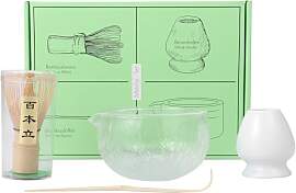 Matcha Set,Matcha Besen Set 4-teiliges mit Matcha