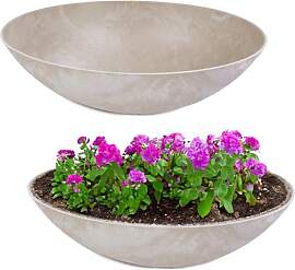 matches21 HOME & HOBBY Große Pflanzschalen 2