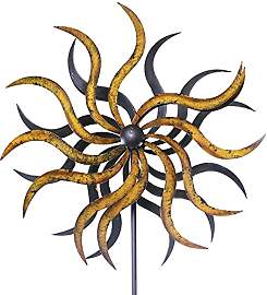 matches21 Windrad Windmühle Windspiel goldene