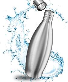 MATE OF STEEL® 100% Plastikfreie 900ml Edelstahl