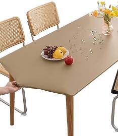 Mateju Tischdecke Abwaschbar Rechteckig 90x150cm,
