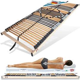 Matratzen Perfekt 7-Zonen Lattenrost 120 x 200 cm