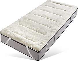 Matratzenauflage RIBECO "Luise, in Lammfloor