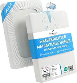 Matratzenschoner 80x200 cm wasserdicht,
