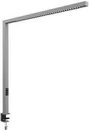 MAUL MAULplinus LED Schreibtischlampe silber mit