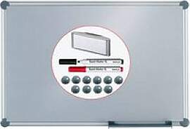 MAUL Whiteboard MAULpro 180,0 x 90,0 cm silber