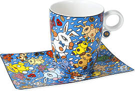 Mauro Bergonzoli Tasse mit UT Magic Bunny