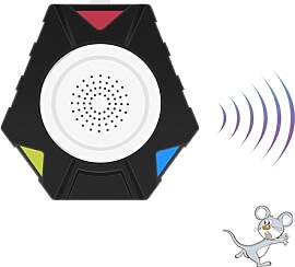 Maus Vertreiber Ultraschall + Elektromagnetische