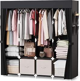 Mavivegue Kleiderschrank Stoff, 170 * 42 * 170 cm, 