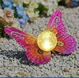 Maximex LED Solarlampe Schmetterling,