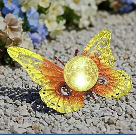 Maximex LED Solarlampe Schmetterling,