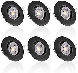 Maxkomfort 6er Set LED Einbaustrahler - Ultra
