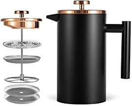 MaxMiuly Kaffeebereiter French Press 0,35 Liter