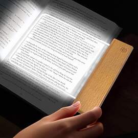 Maxspace Leselampe Buch, 3 Lichtfarben Dimmbares