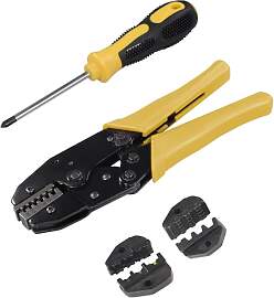 MaxTrack SW17L Handcrimpzangenset mit