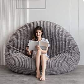 MAXYOYO Riesiges Sitzsack-Bett, quadratischer