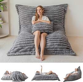 MAXYOYO Sitzsack XXL,Fell Gaming Sessel für