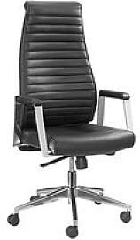 Mayer Chefsessel myDELUXE, 2491 Leder schwarz,