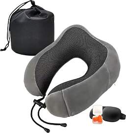 Mayeujds Nackenkissen Flugzeug, Memory Foam