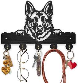 MAYJOYDIY Holz Deutschem Schäferhund