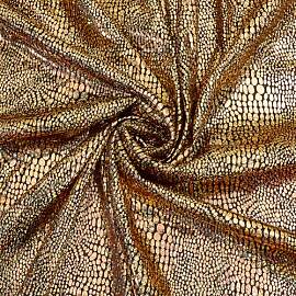 MAYJOYDIY Kunstlederstoff Mit Goldener