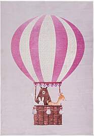 Mazovia Kinderteppich Beige Ballon, Tierisch -